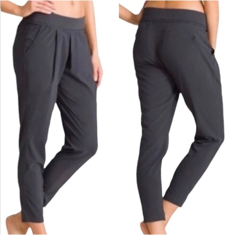 Athleta Interlude Ankle Pants Dark Grey Women's Size 6
